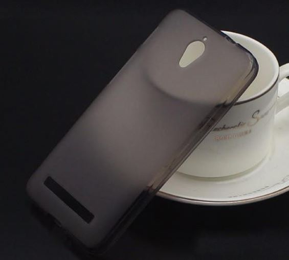 Накладка для Asus Zenfone C ZC451CG силіконова сіра-0